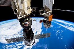 Oficer z Ukrainy poleciał z Rosjanami w kosmos? To pierwszy taki przypadek!