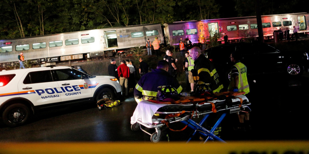 29 osób zostało rannych na skutek zderzenia dwóch pociągów