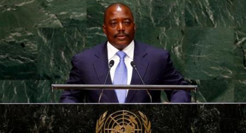 Joseph Kabila Kabange, President of the Democratic Republic of the Congo, addresses the 69th United Nations General Assembly at the U.N. headquarters in New York September 25, 2014.