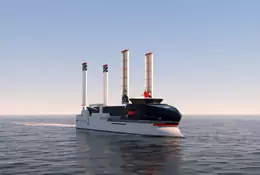 Powstanie statek transportowy z napędem z Toyoty Mirai