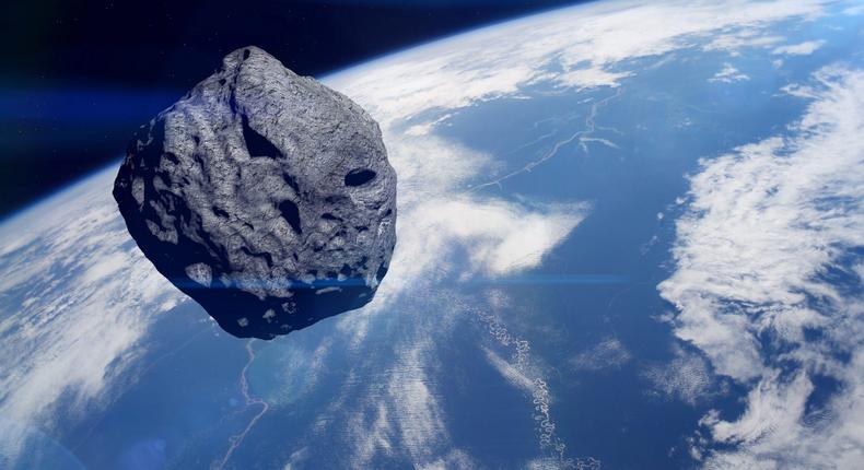 Two different potentially hazardous asteroids will fly by Earth this week. Both will be rare and spectacular events, but they won't threaten Earth.buradaki/Getty Images