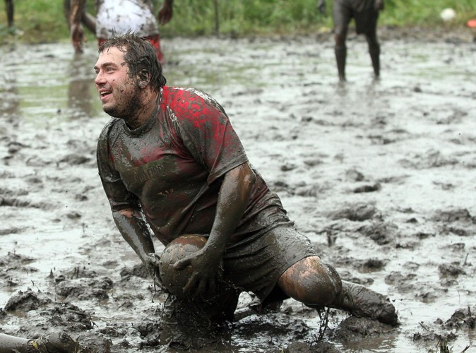 Brudny ale szczęśliwy