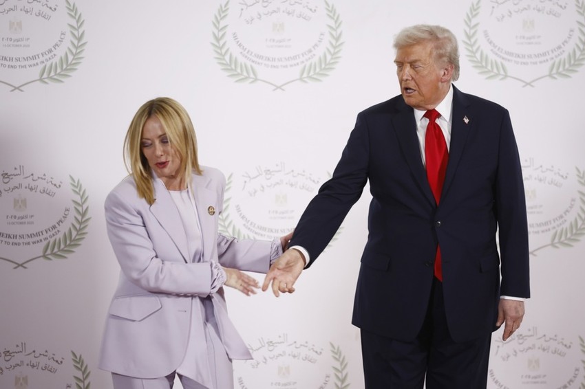 Đorđa Meloni i Donald Tramp