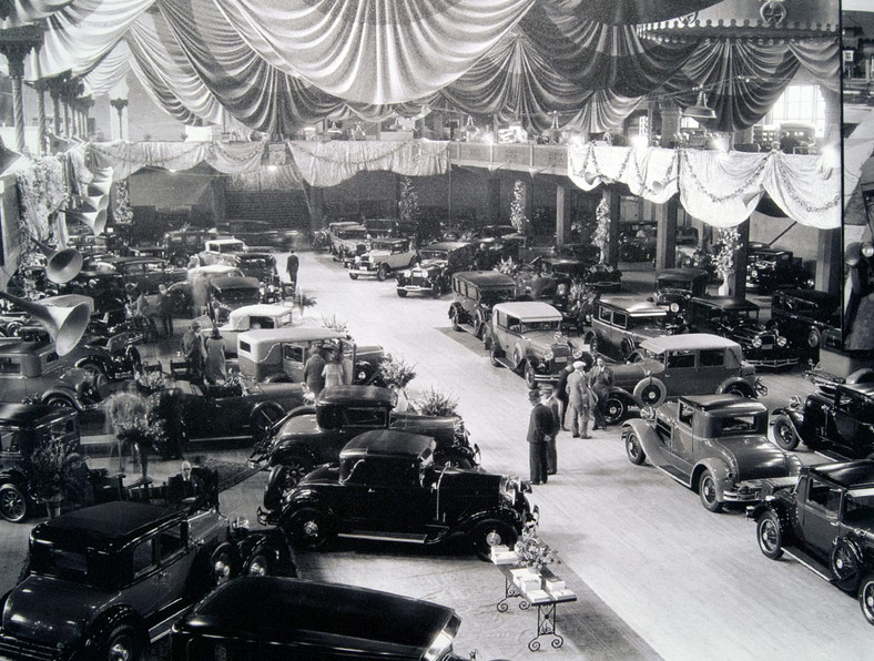 Salon samochodowy w Los Angeles (1929)