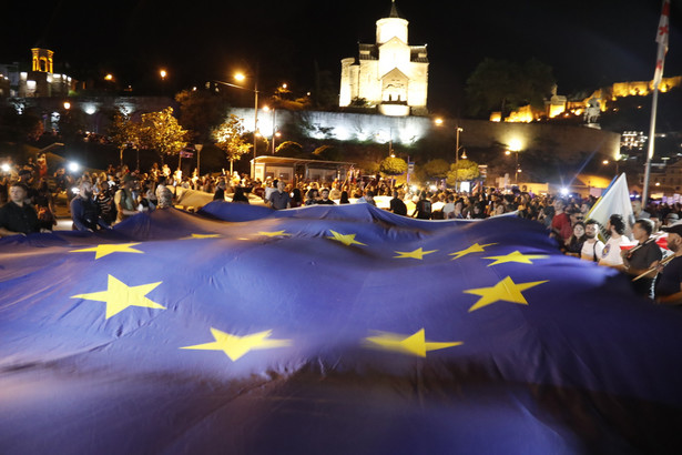 Marsz dla Europy w Tibilisi
