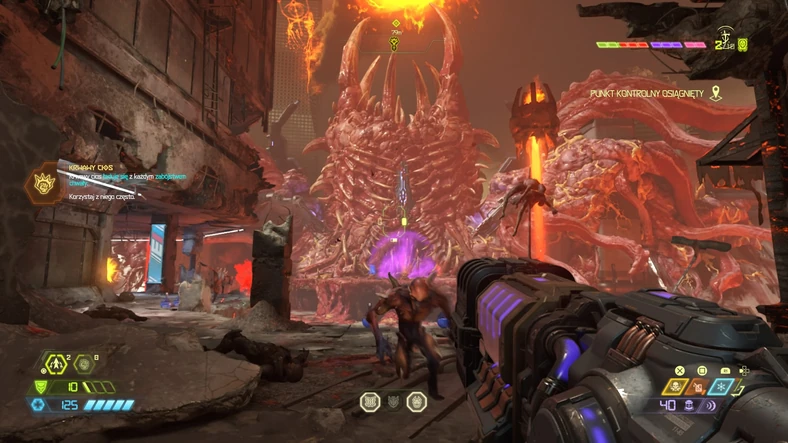 Doom Eternal - screenshot z wersji PS4 