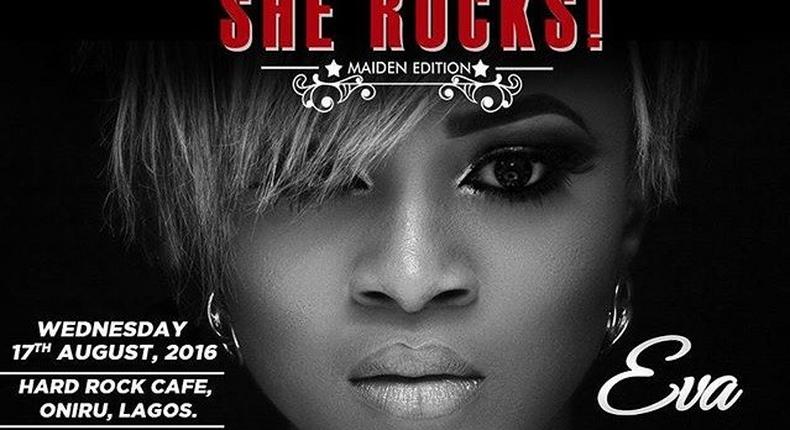 Eva Alordiah headlines She Rocks! maiden edition