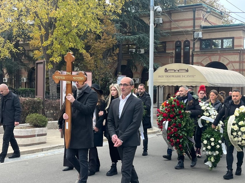 Sahrana majke Željka Mitrovića