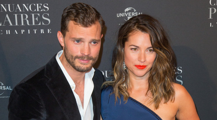 Jamie Dornan és felesége, Amelia Warner /Fotó: Northfoto