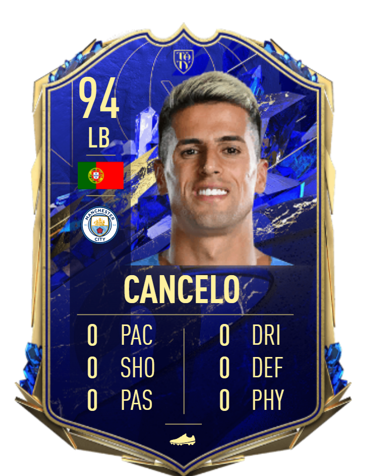 Karta Cancelo FIFA 22 TOTY