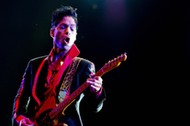 Prince performing live in Abu Dhabi, United Arab Emirates