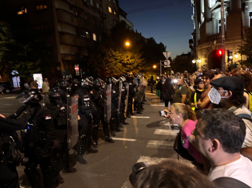 beograd studenti protest blokada