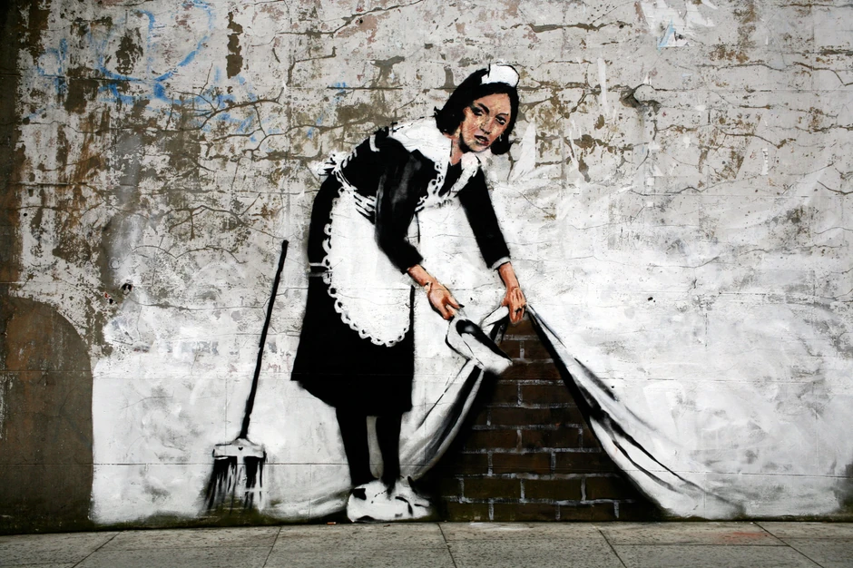 Benksi: Guranje pod tepih