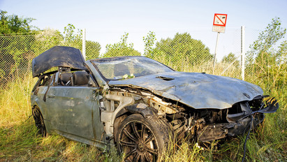 Tragédia: halálos balesettel indult a nap az M7-esen autópályán
