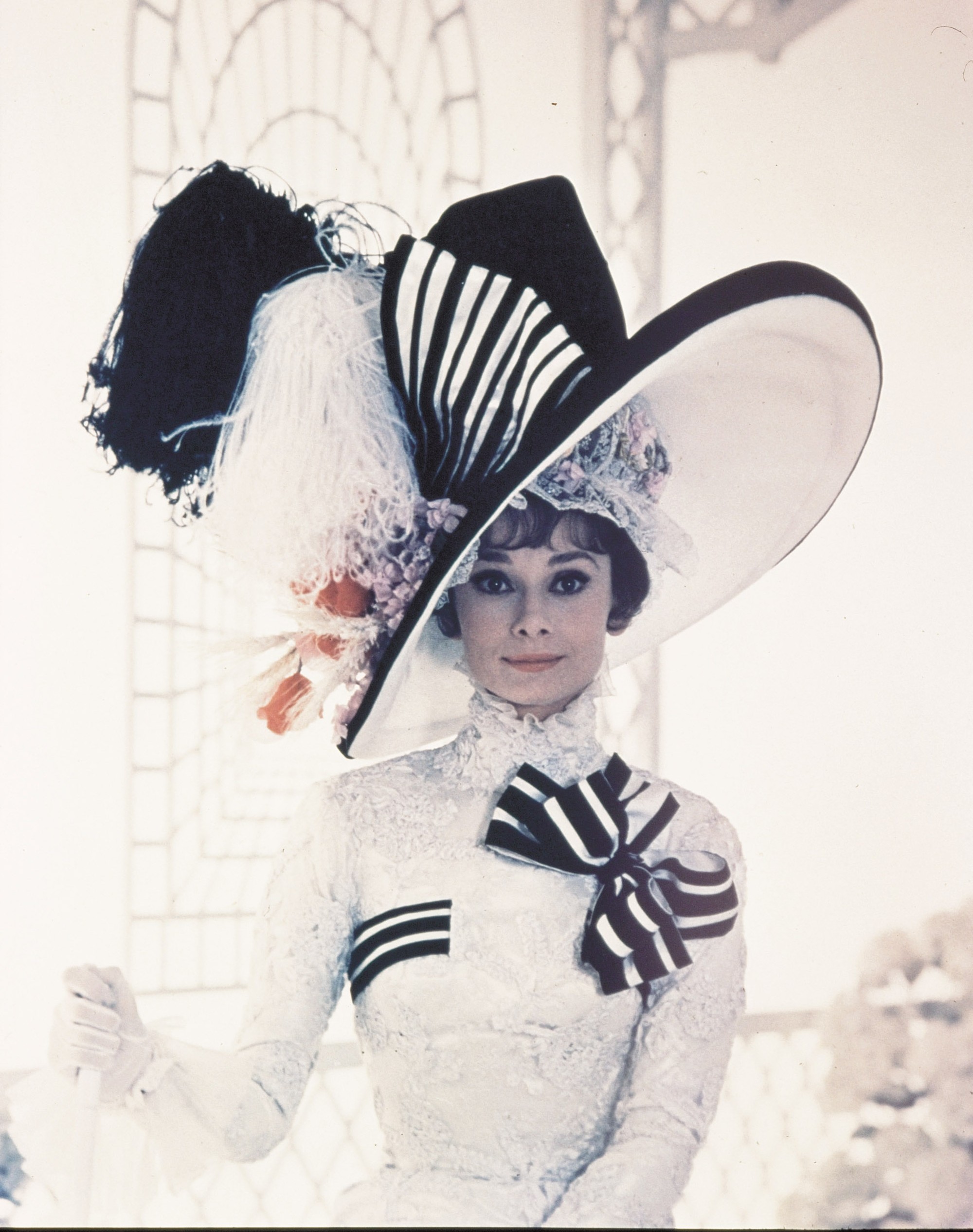 Audrey Hepburn vo filme My Fair Lady.