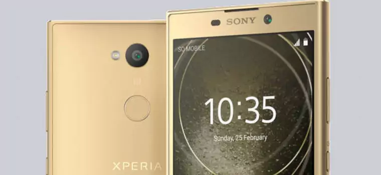 Sony Xperia L2 z 5,5" ekranem i aparatem 13 Mpix (CES 2018)