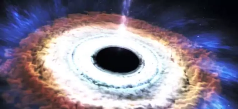 Supermasywna czarna dziura pożarła gwiazdę. Pierwsza taka obserwacja w historii