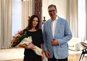Vučić i Ketrin Zita Džouns