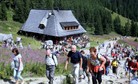 ZAKOPANE TATRY TURYŚCI TŁOK