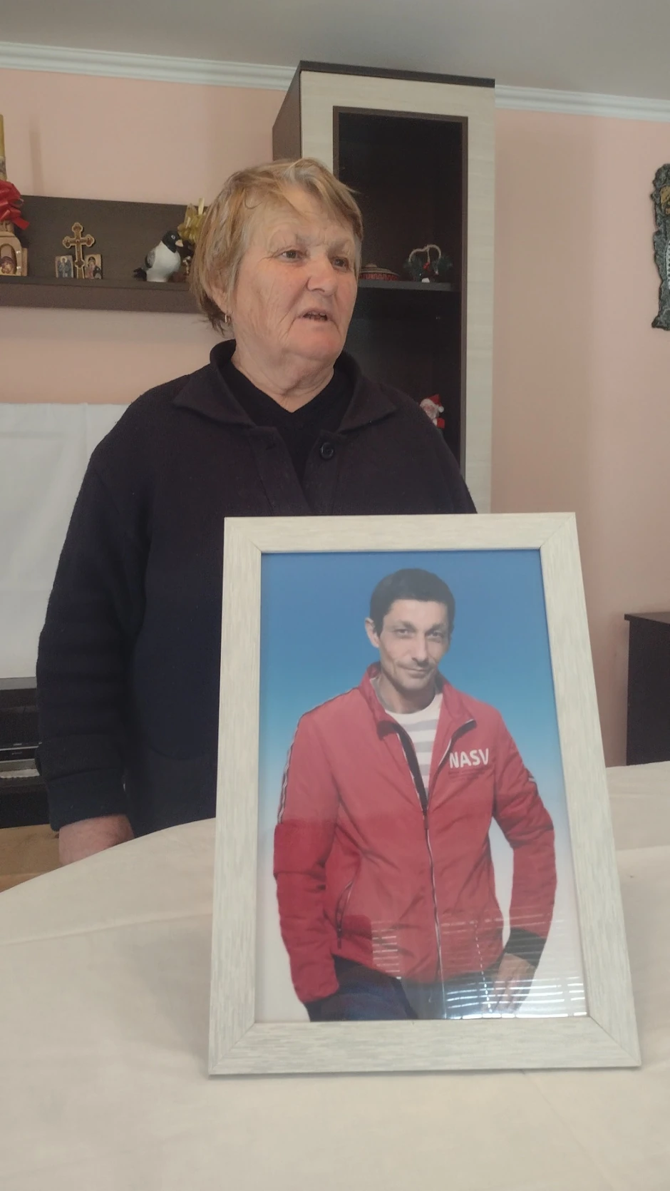 Dušanka Grujić, majka poginulog rudara Radovana Grujića