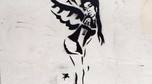 Amy Winehouse w stylu Banksy'ego