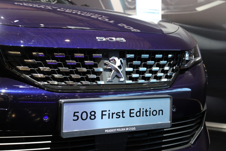 Peugeot 508 podczas Poznań Motor Show