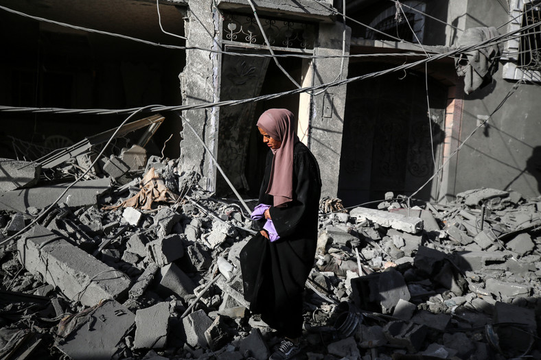 Mieszkanka Strefy Gazy, marzec 2024 r.