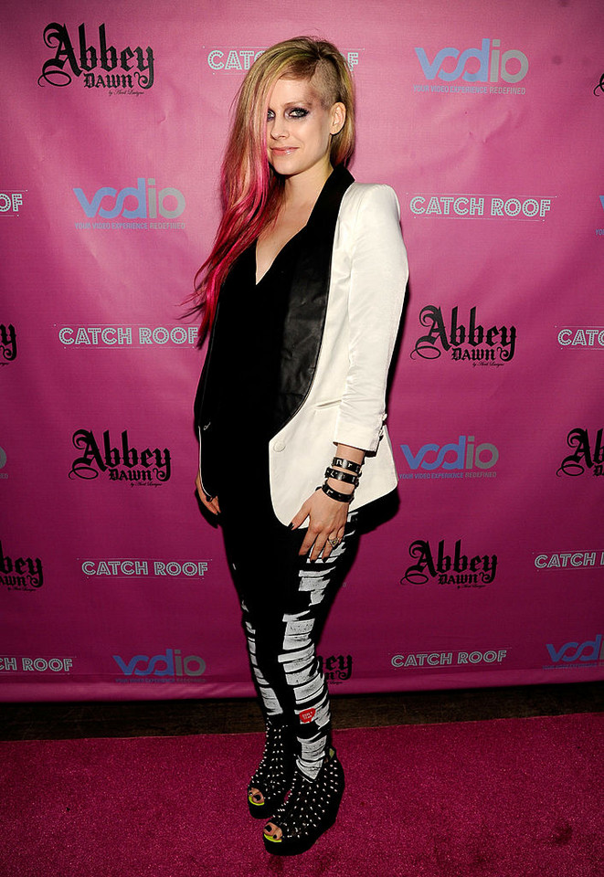 Avril Lavigne w 2012 roku