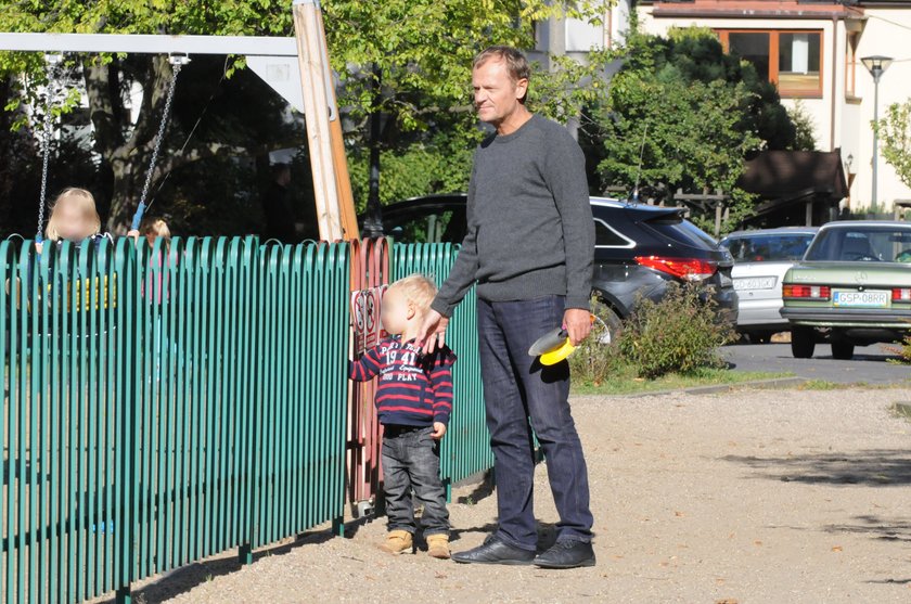 Wnuki ostro dały popalić Tuskowi