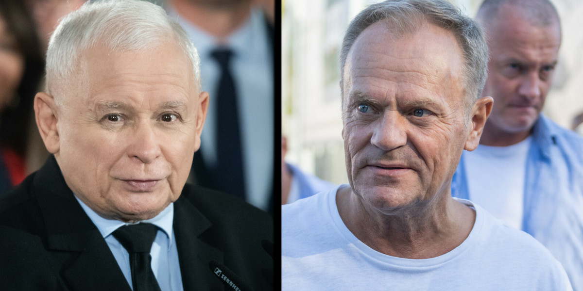 Jarosław Kaczyński i Donald Tusk prześcigają się w pomysłach wyborczych. Tylko czemu unikają odpowiedzi na najprostsze pytania?
