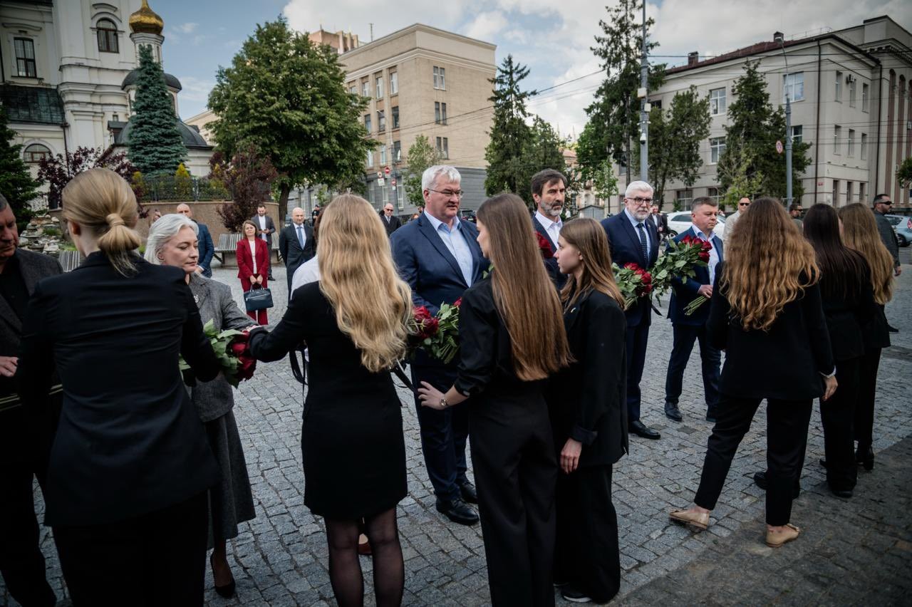 Minister zahraničných vecí a európskych záležitostí Juraj Blanár na Ukrajine.