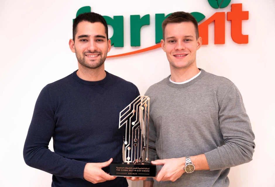 Sava Pavlović i Lazar Jovanović, kreatori start-up-a Farmit