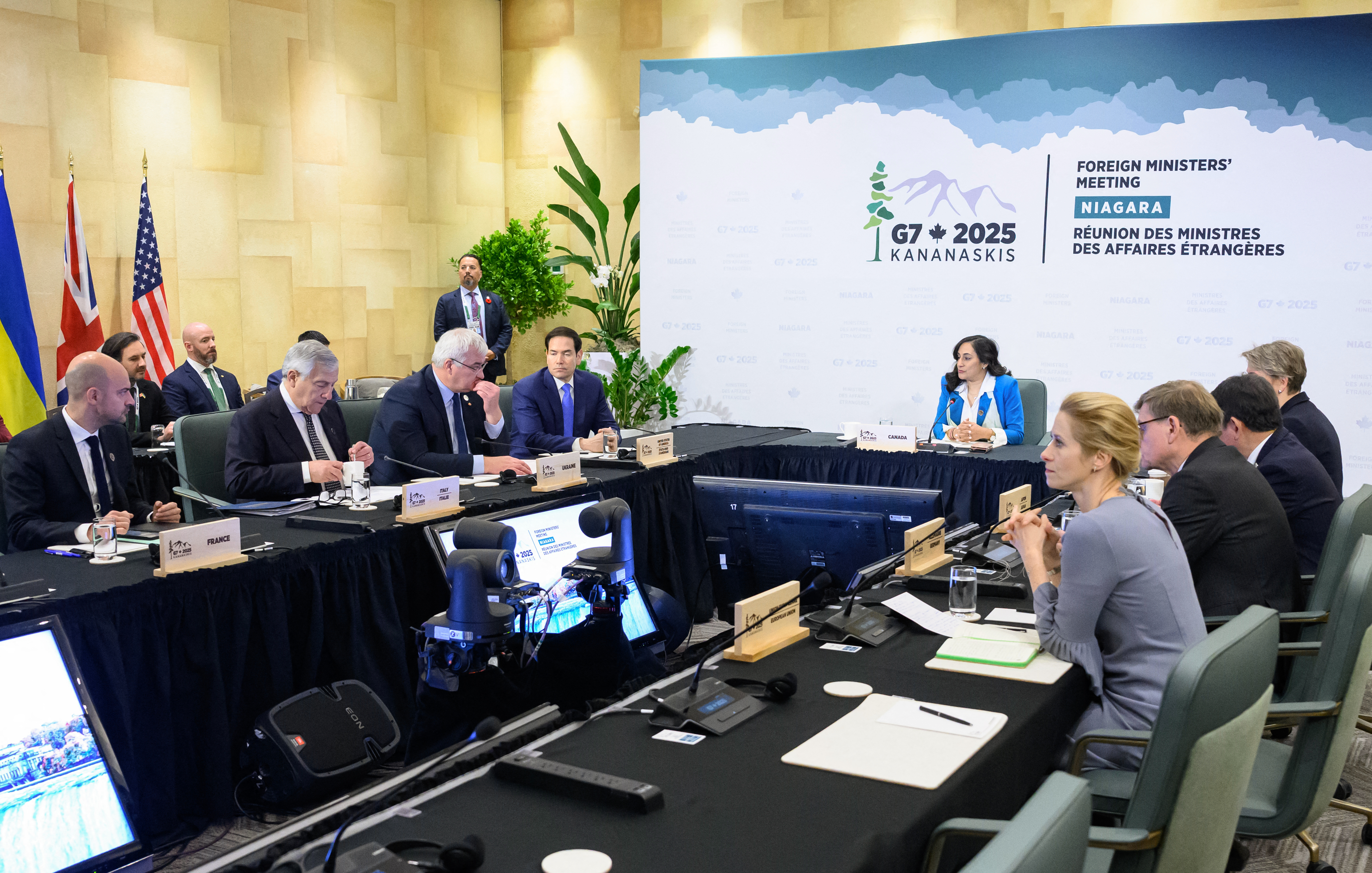 Venezuela et Ukraine : les ministres du G7 se concertent ce soir