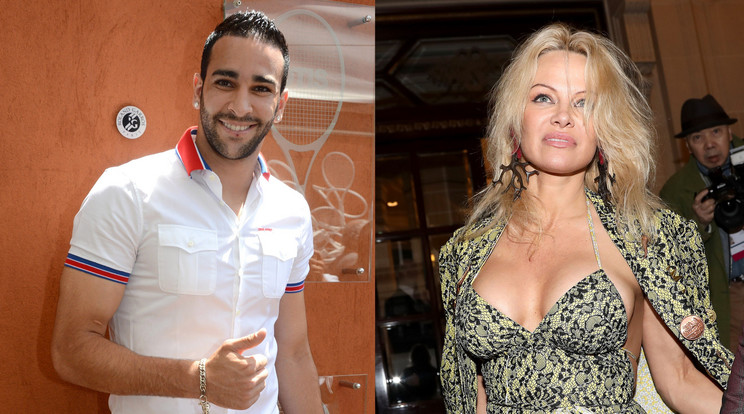 Adil Rami elvenné a 19 évvel idősebb Pamela Andersont /Fotó: Profimedia-Reddot