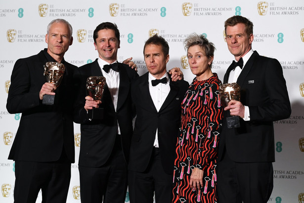 "Trzy billboardy za Ebbing, Missouri" filmem roku, "Twój Vincent" bez nagrody BAFTA