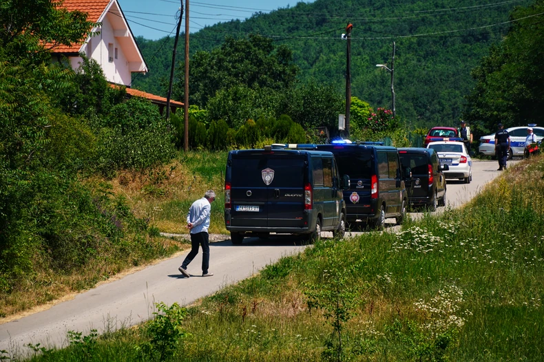 Policija u Banjskom polju 