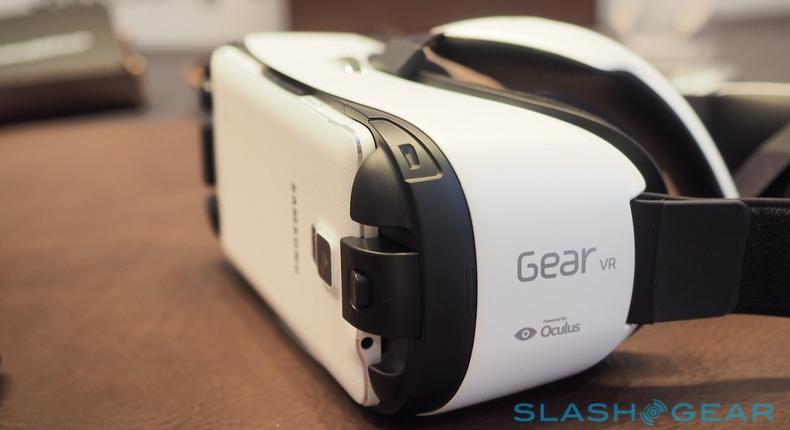 Samsung Virtual reality headset.