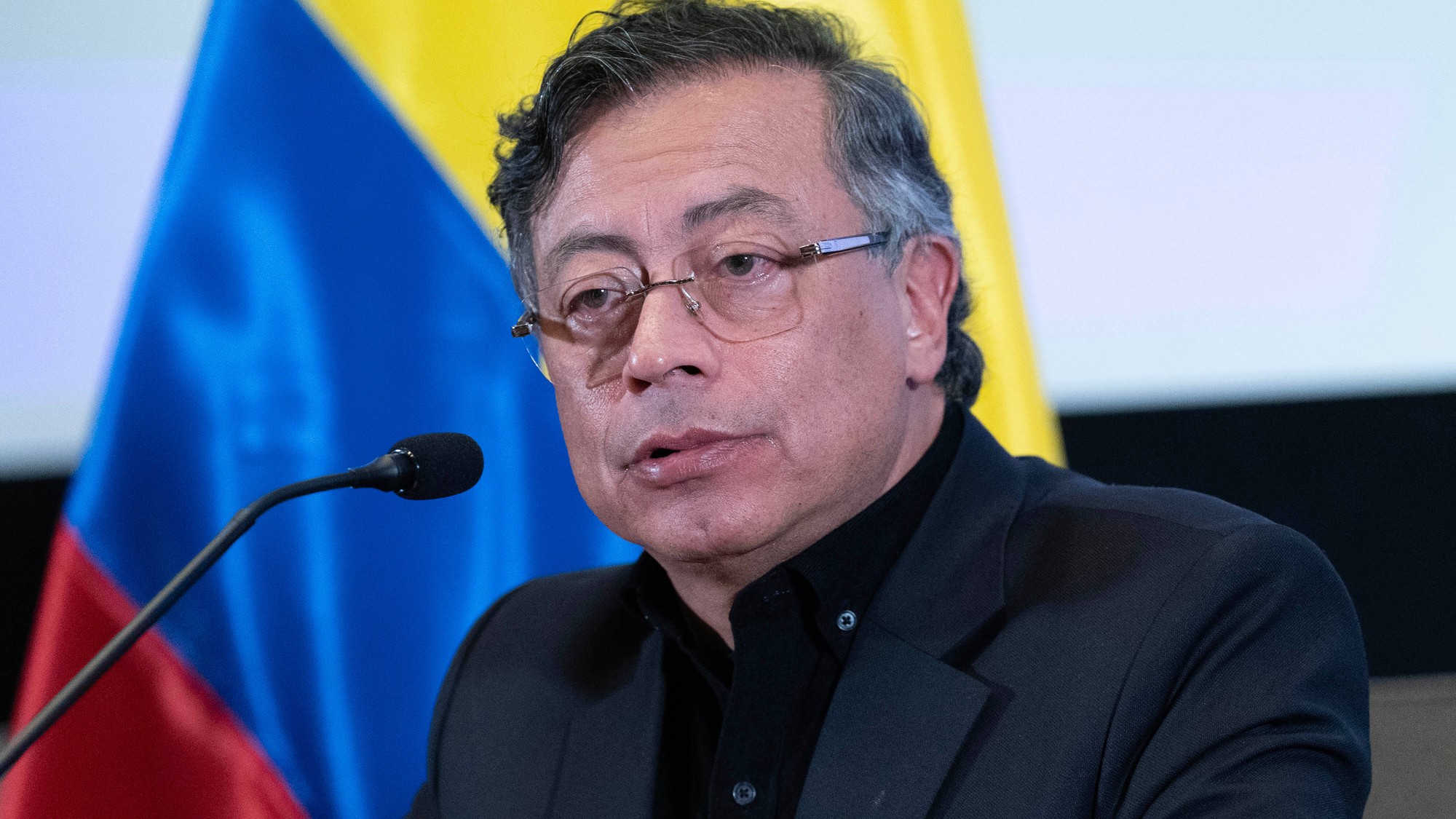 Kolumbijský prezident Gustavo Petro.