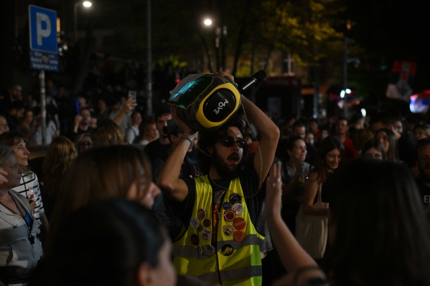 rts studenti protest