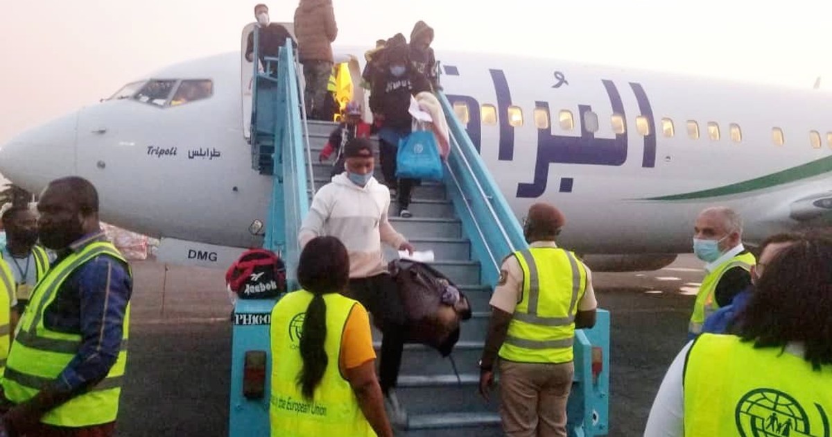 143 Nigerians stranded in Libya arrive Lagos - Vimarsana News