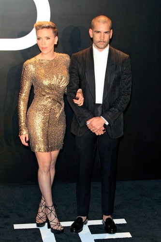 Scarlett Johansson i jej mąż Romain Dauriac