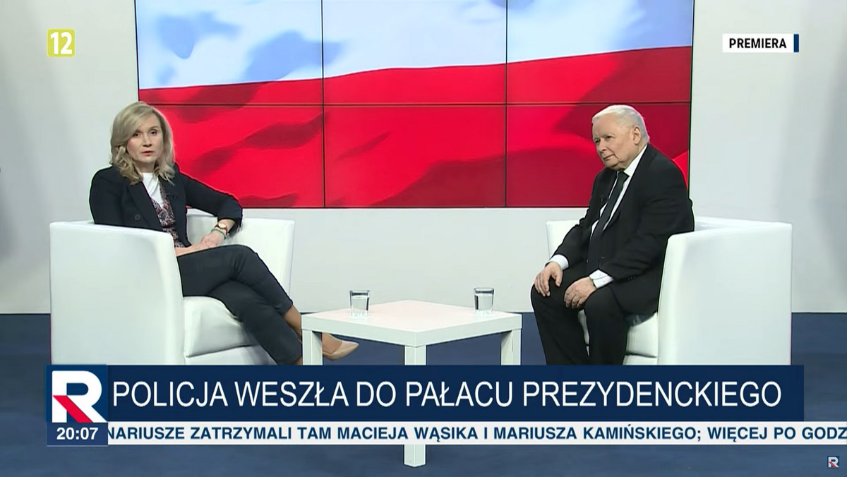 TV Republika wyemitowała wywiad "z puszki" z Kaczyńskim. "Głupio wyszło"