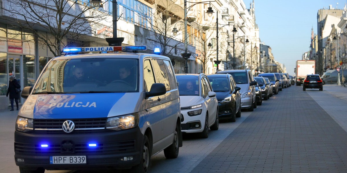 Konwój humanitarny z Łodzi na granicę z Ukrainą