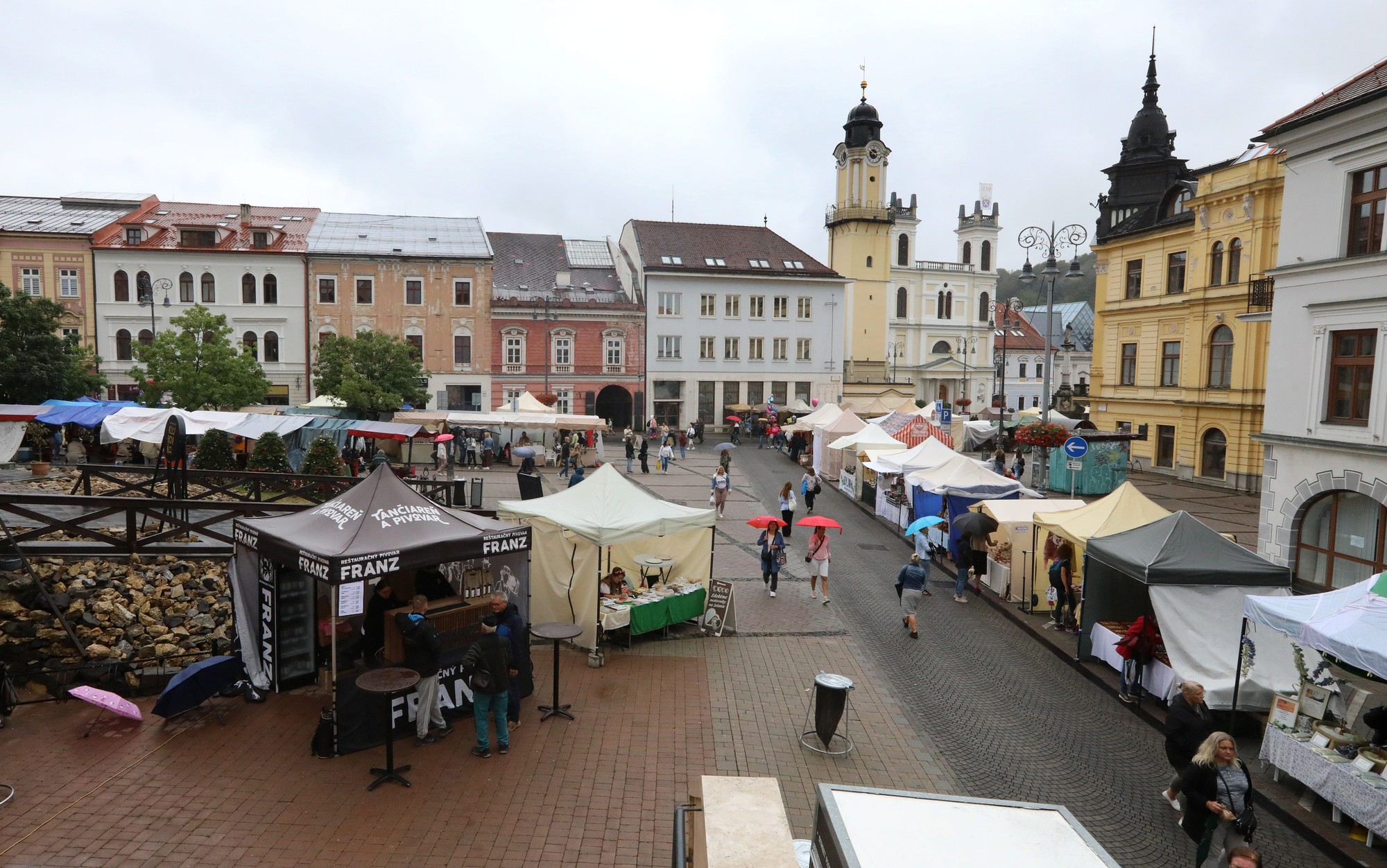 Radvanský jarmok v Banskej Bystrici.
