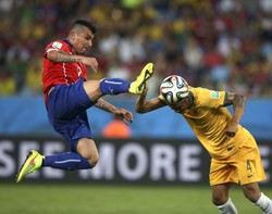 Chile w kwadrans strzeliło dwa gole. Australia przegrała 1:3. WIDEO