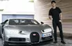 Cristiano Ronaldo i Bugatti Chiron