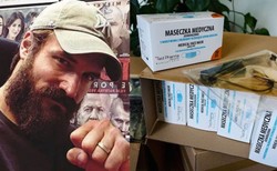 Piotr Stramowski pomaga szpitalom walczyć z pandemią: Działajmy jak tylko możemy