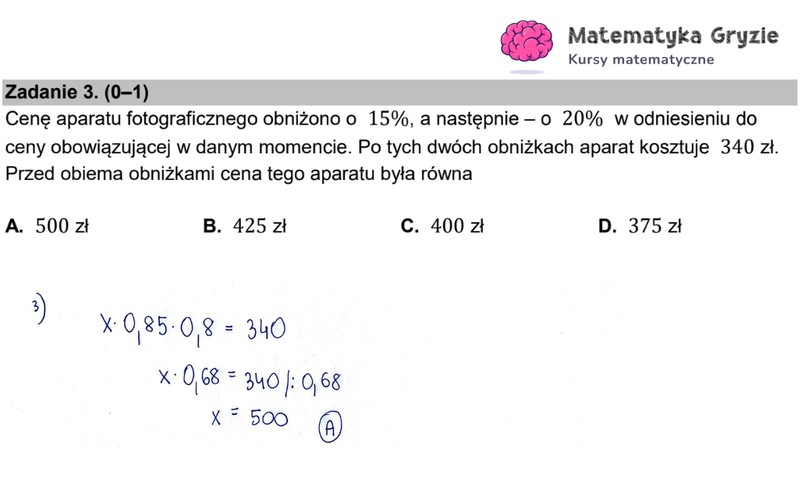 Arkusz CKE i odpowiedzi. Matematyka, poziom podstawowy formuła 2015