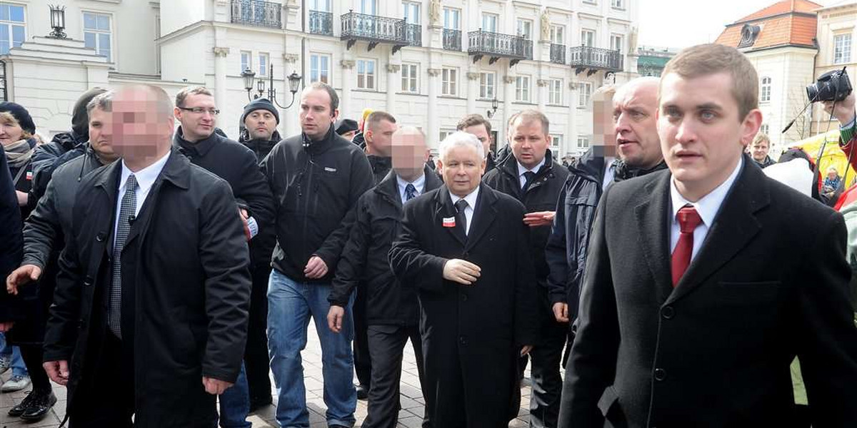 Kaczyński ma ochrone z Gromu