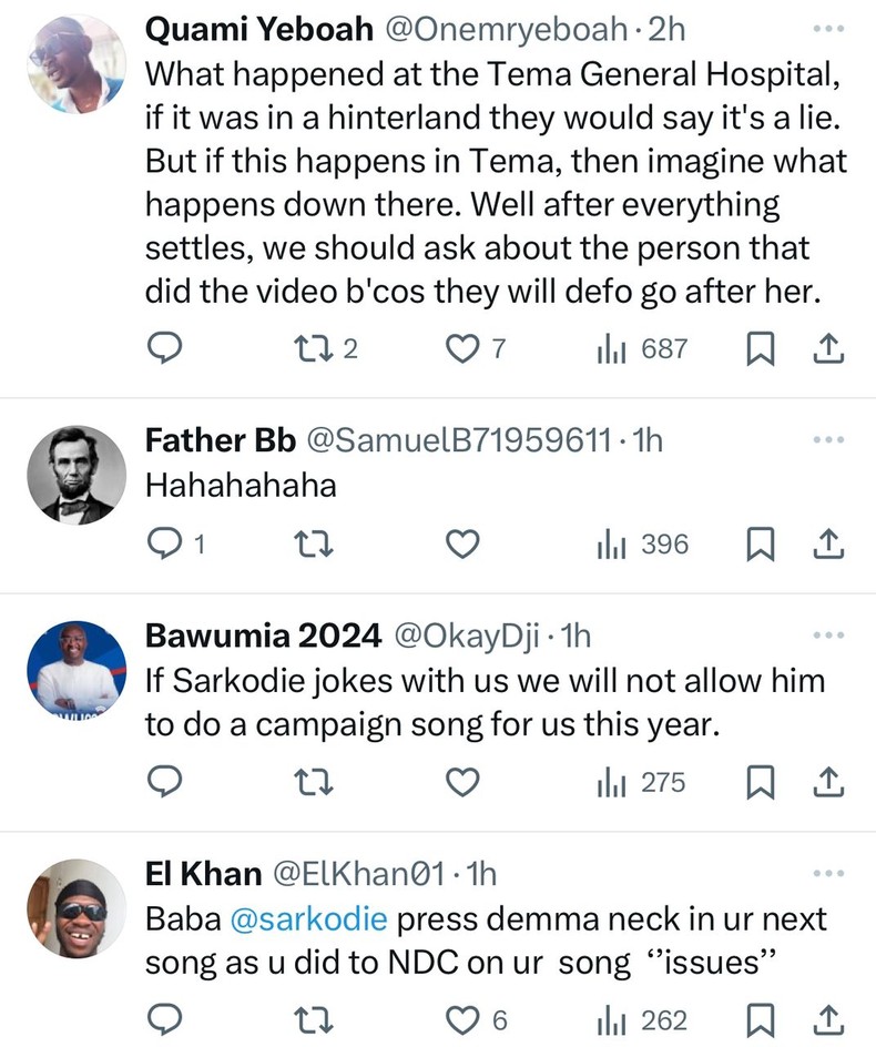 'Hypocrite, drop another dumsor track' - Sarkodie told as he comments on 2024 Dumsor